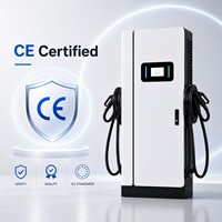 Station de recharge pour voitures électriques haute puissance 180 kW, chargeur triphasé DC 400 V pour projets de recharge publique