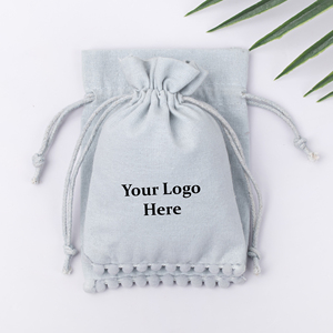 Premium Quality Eco-friendly Customizable Drawstring Bags Jewelry Packaging Pouch Bag <b>Travel</b> Storage <b>Container</b> - Product Image 3