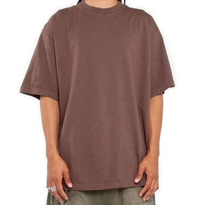 Shaka Wear Quality Heavy <b>Weight</b> Slub Cotton T Shirt Summer Wholesale Mens Clothes <b>Blank</b> Round Neck Unisex Plain T-shirts Tees - Product Image 5
