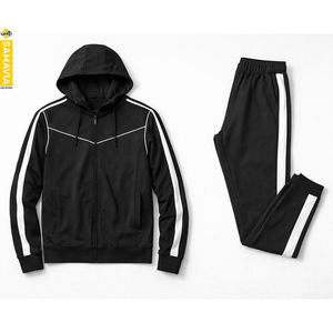 Ensemble d'hiver SAMAVIA 2 pièces RTS, costume vintage unisexe respirant à capuche personnalisé |   Fournisseur en gros de survêtements de loisirs - Product Image 2