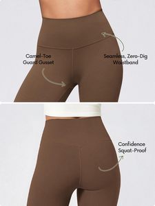 Leggings taille haute pour femme, extensibles, pour yoga, entraînement, gym, fitness, avec contrôle du ventre, anti-transpiration, respirants, tenue de sport - Product Image 5