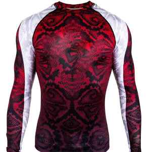 Rashguard OEM ODM para Hombre, Rashguard Sublimado con Estampado de Spandex, Rashguard para Gimnasio, Surf, Buceo, MMA - Product Image 4