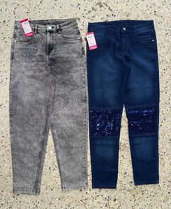 <b>Indian</b> Manufactured Stockify Boys Girls Jeans Premium Denim Pants Durable Casual <b>Trousers</b> For Kids Stylish Comfortable Wear Sale - Product Image 4