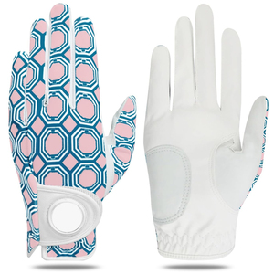 Gants de golf en cuir véritable pour hommes, style sport tendance, doigts entièrement couverts, qualité supérieure, ajustement confortable, imperméables et coupe-vent - Product Image 1