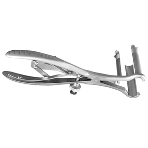 Retractor Quirúrgico Multiacción de 4 Cuchillas de Acero Inoxidable con Eje de Bloqueo Manual, Instrumento Médico de Precisión - Product Image 1