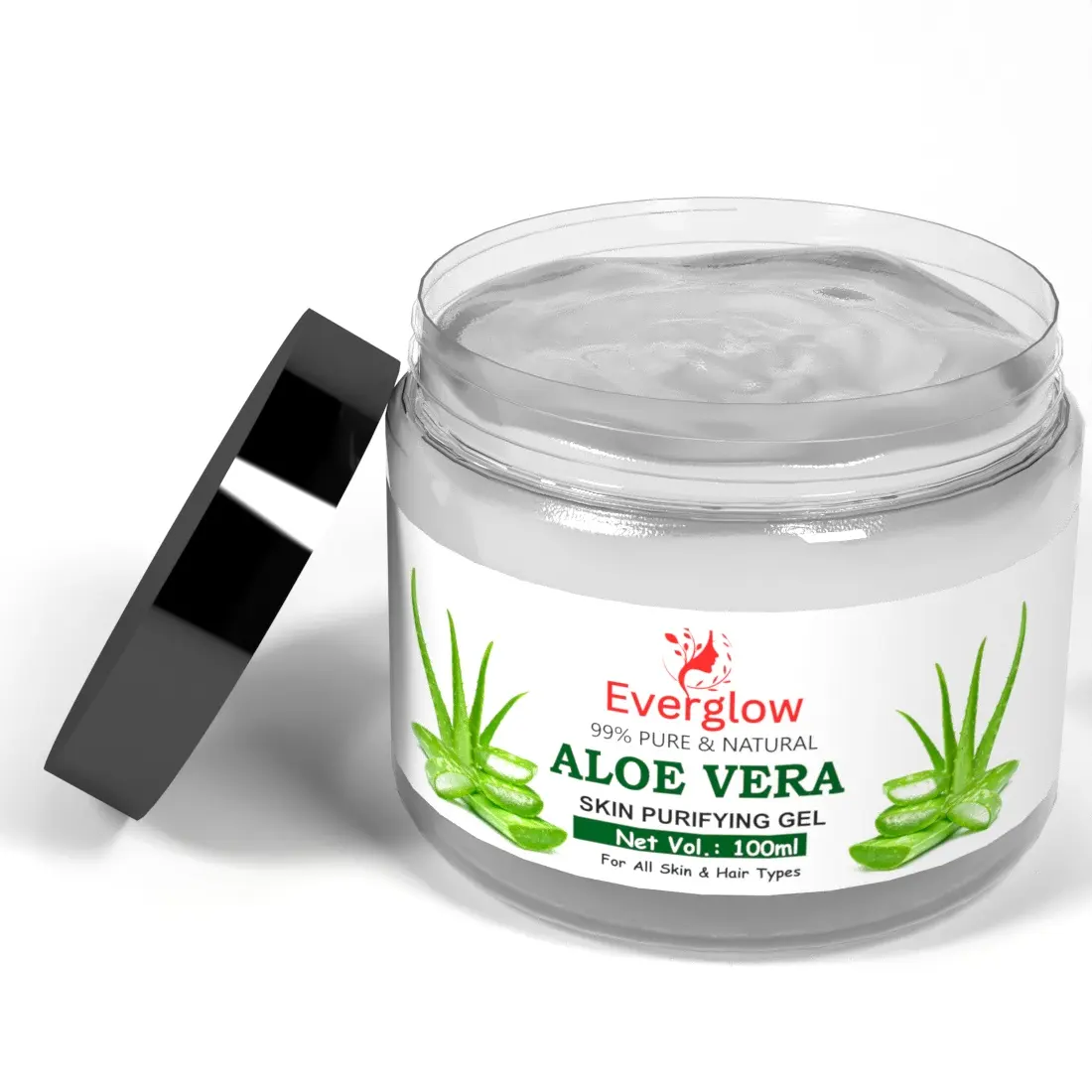 Exportador y vendedor a granel de la India, gel interior de hoja de aloe vera natural, hidratante puro y gel de aloe vera calmante