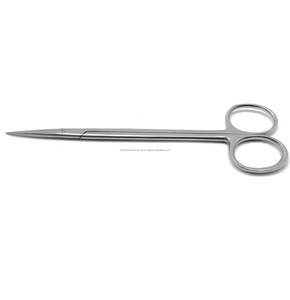 Ciseaux chirurgicaux de précision World Precision Kelly, droits, 180 mm, tranchants, argentés, certifiés CE, instruments chirurgicaux dentaires et ORL en acier inoxydable - Product Image 6