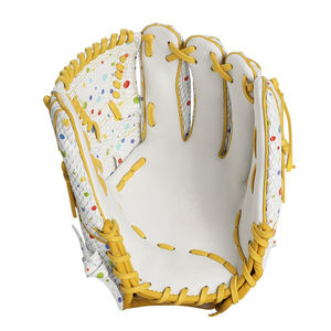 Guantes de Béisbol de Cuero Genuino, Guante de Béisbol para Partidos de Softbol, Equipo de Béisbol, Modelo para Infield, Guantes para Adultos y Jóvenes, Entrenamiento - Product Image 4