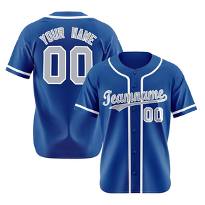 Camiseta de Béisbol Personalizada Negra y Azul con Nombre del Equipo 00, Sublimada, Absorbente de Humedad, Unisex, Adulto, Manga Corta, Corte Regular - Product Image 6