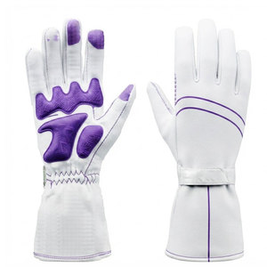 Custom Winter Kart Racing <b>Gloves</b> for <b>Drivers</b> Breathable Long Cuff Stretch Fabric Waterproof Lightweight Durable Grip Palm Modern - Product Image 1