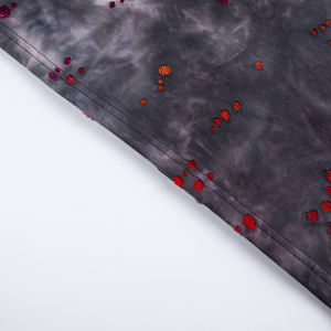 Camiseta de Manga Corta para Hombre, Corte Holgado, Estampado Tie Dye Abstracto, Suave, Transpirable, Informal, para Uso Diario - Product Image 3