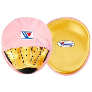 Mitaines de frappe de haute qualité pour l'entraînement professionnel, mitaines courbes de concentration en cuir de vachette de qualité supérieure, coussinets de frappe anti-humidité - Product Image 1