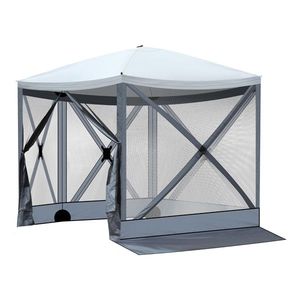 10 X 10 Outdoor Pop-Up <b>Camping</b> <b>Canopy</b> Convenient Pop-Up Tent for Campers - Product Image 2