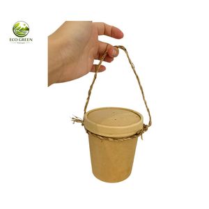 Portavasos Ecológico de Seagrass Estilo Bohemio, Portátil, Hecho a Mano, Natural, para Regalos Empresariales, Ecológico y Verde - Product Image 3