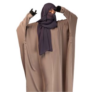 Meilleure vente de robe abaya islamique de qualité supérieure style simple et modeste livraison rapide pour les femmes musulmanes quantité minimale de commande bas vente en gros - Product Image 1