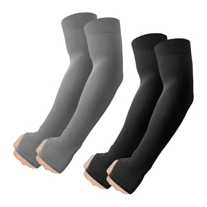 Manches de protection solaire personnalisées en polyester solide 2026 UPF50+ à manches longues pour femmes – Blanc, bleu, gris, noir, multicolores - Product Image 5