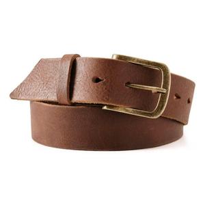 Cinturones de Cuero de Búfalo Natural con Hebilla de Acero Vintage Personalizables para Hombre, Impresión de Logotipo de Marca Personalizada, Ecológicos, MOQ Bajo - Product Image 2