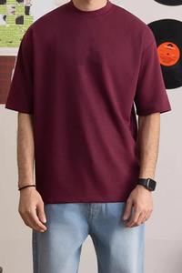 Wholesale High Quality Men Heavy Cotton T Shirt Blank <b>Plain</b> Simple Custom Short Sleeve Drop Shoulder T-Shirts - Product Image 2