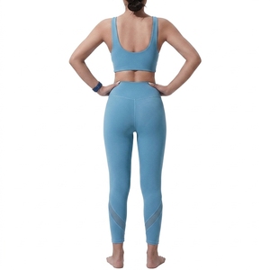 Women Activewear Set Sports Bra And Leggings Two Piece Workout Fitness Yoga Gym Training Clothing - Product Image 2
