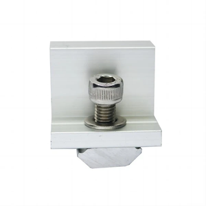 Collier de fixation solaire en aluminium anodisé 30 mm AL6005-T6 pour montage PV - Product Image 1