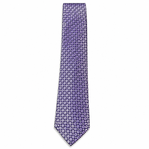 Corbata de Seda Clásica Morada para Hombre |   Corbata de Diseño Premium |   Corbata Elegante para Bodas, Fiestas y Eventos Formales, Accesorio de Moda de Lujo - Product Image 2
