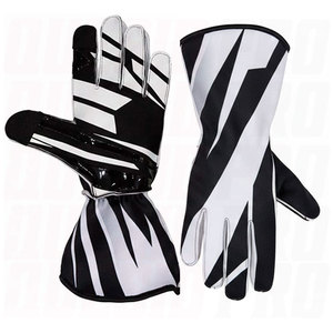 Gants de course respirants à logo personnalisé, coutures inversées, contrôle au volant, pour karting, conduite, et sports automobiles, à doigts complets - Product Image 4