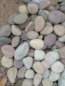 Pierres naturelles de galets de rivière pour la décoration de jardin et les projets de construction de paysage - Product Image 5