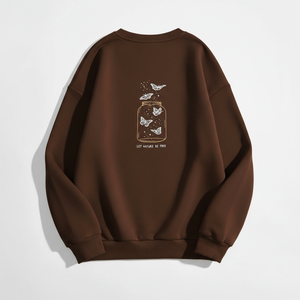 Sweat-shirt d'hiver pour femme de haute qualité en coton/fibre de bambou, respirant, séchage rapide, coupe-vent, imprimé sur le devant, design personnalisable, OEM - Product Image 1