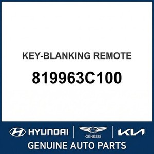 Magentis Llaves, Controles y Controles Remotos Nuevos para Automóviles 819963C100 - Product Image 1