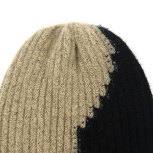 Gorros de Punto Cómodos para Hombre, Diseño a Rayas de Colores, Logotipo Personalizado, Gorros de Invierno Hechos a Mano, 100% Algodón, Gorro de Punto Unisex para Adultos - Product Image 2