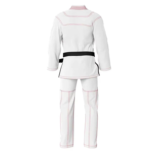 Ensemble de kimono de Jiu-Jitsu brésilien avec logo personnalisé, respirant, imprimé en sérigraphie, combinaison de grappling légère, équipement d'entraînement unisexe - Product Image 2