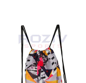 Sac à dos personnalisé en toile avec cordon de serrage, sublimation, luxe, écologique, imperméable, polyester, grand espace de rangement, logo en sublimation - Product Image 2