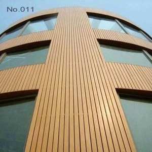 耐久性のあるWPCデッキボードガーデン用パティオホテル & パーク防水PVCウッド装飾3D効果 - Product Image 4