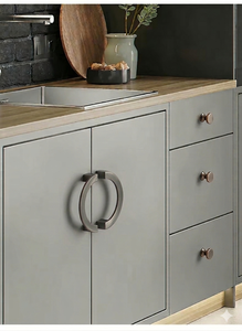 Poignée de meuble en alliage de zinc en forme de C, très vendue, pour armoires de chambre et de salle de bain, commodes – Matériaux de quincaillerie modernes - Product Image 6