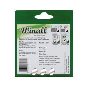 Ambientador Eliminador de Olores, Desodorizante, Antipolillas, Ecológico, Sólido, con Aroma a Jazmín, en Caja, PDCB, para Armario, Cajones y Hogar - Product Image 1