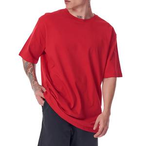 Fabricant en gros de t-shirts décontractés unisexes pour hommes, coupe classique, en polyester/coton 220 g/m², impression numérique personnalisée - Product Image 4