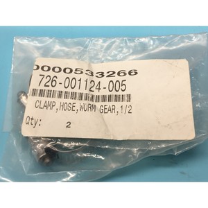 4 LAM 726-001124-005 แคลมป์, ท่อ, เฟืองตัวหนอน, 1/2 - อุปกรณ์และอะไหล่เซมิคอนดักเตอร์ระดับโลกที่เชื่อถือได้ - Product Image 1