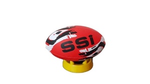 MIDI ลูกรักบี้มือเย็บมือพอดีกับกระเพาะปัสสาวะที่จับได้ยาวนานที่ดีที่สุดในชั้นเรียน - Product Image 3