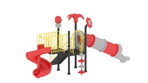 Structure de jeux extérieure Little Fingers LFO MPS 06A - Construction en acier et plastique - Product Image 3