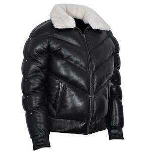 <b>SMART</b> SHINE ENTERPRISES Men Soft Premium Leather <b>Jacket</b> Full Zip Casual Comfortable Durable Regular Fit Classic Winter Quick Dry - Product Image 5