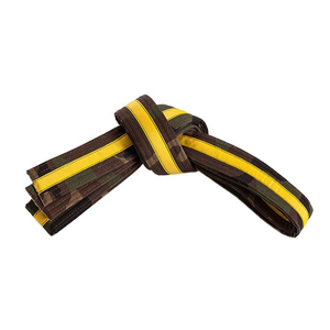 Cinturón de Judo y Karate de Alta Calidad, Personalizado, Varios Colores, Duradero, 100% Algodón, Ecológico, Unisex, 2 cm de Grosor, Cintura Media - Product Image 3