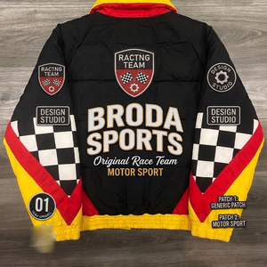 2026 Custom Motorsports <b>Racing</b> <b>Jacket</b> Vintage A1 NSCAR Style Full Embroidery Custom Logo Varsity <b>Racing</b> <b>Jacket</b> Manufacturer men - Product Image 4
