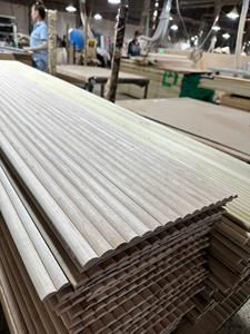 Paneles Acústicos de Madera Sólida Personalizados para Revestimiento de Paredes, Diseño Arquitectónico Moderno para Interiores Residenciales y Comerciales - Product Image 6