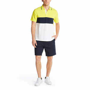 Polo décontracté pour homme – Nouveauté tendance, personnalisable avec logo, couleur unie, respirant - Product Image 1