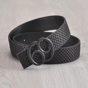 เข็มขัดหนังวัวแท้สไตล์ตะวันตกสุดหรูสำหรับผู้ชาย รุ่นทันสมัย 69 พร้อมหัวเข็มขัดแบบดิจิตอล ปรับความยาวได้ - Product Image 3