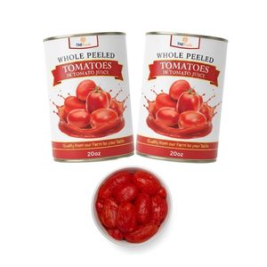 Tomates enteros pelados en jugo de tomate enlatados, de fábrica en Vietnam, los más vendidos, estándar internacional, precio económico. - Product Image 3
