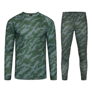 Ensemble de sous-vêtements de compression camouflage pour hommes, manches longues, respirant, vêtements de sport, gym, course à pied - Product Image 2