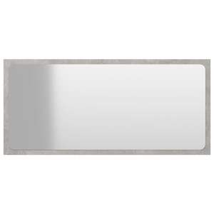 31.5 grigio cemento "x 0.6" x 14.6 "specchio da parete bagno legno ingegnerizzato - Product Image 2