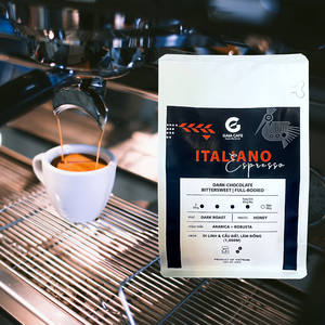 Proveedor de café de Vietnam Espresso Dark Toast Blend Arabica & Robusta Beans OEM/ODM Etiqueta Privada - Product Image 6