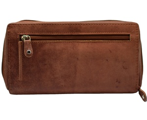 Cartera de Cuero Genuino de Lujo Coronet International Ele con Bloqueo RFID, Tarjetero, Monedero Largo con Cremallera para Mujer, Poliéster - Product Image 5